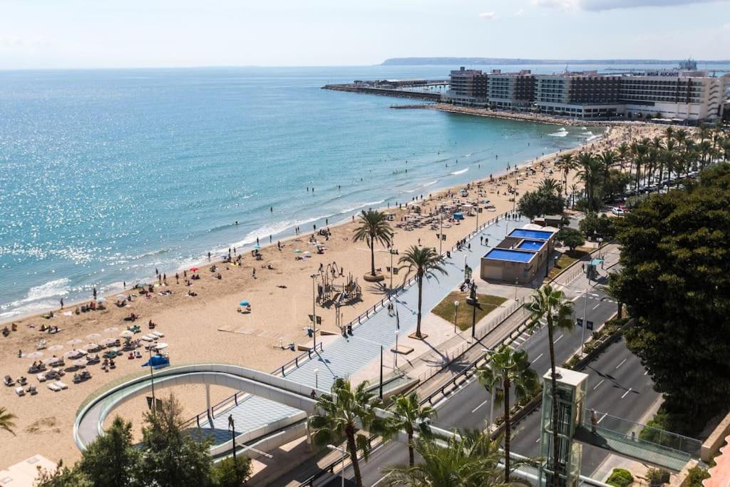 Apartament Con Vistas Al Mar Primera Linea De Playa Del Postiguet Alacant
